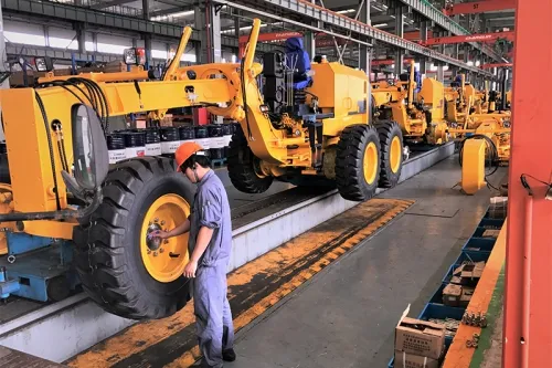 Ligne de production de niveleuses