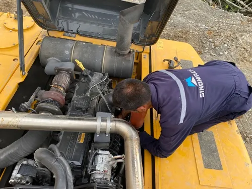 Services de réparation sur site à l’étranger