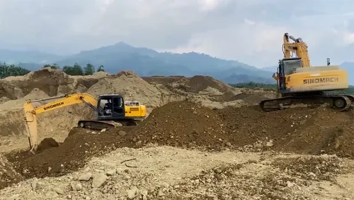 Pelle sur chenilles ZG250 pour la construction de routes