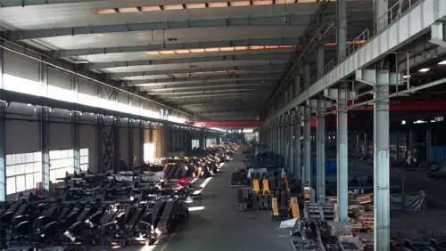 Atelier de pièces structurelles pour machines de construction
