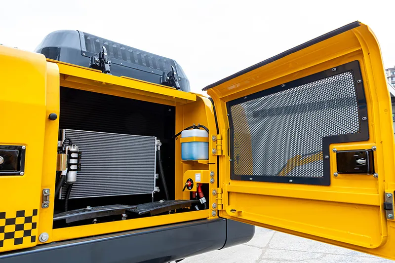 Pelle sur Chenilles ZG210(D)