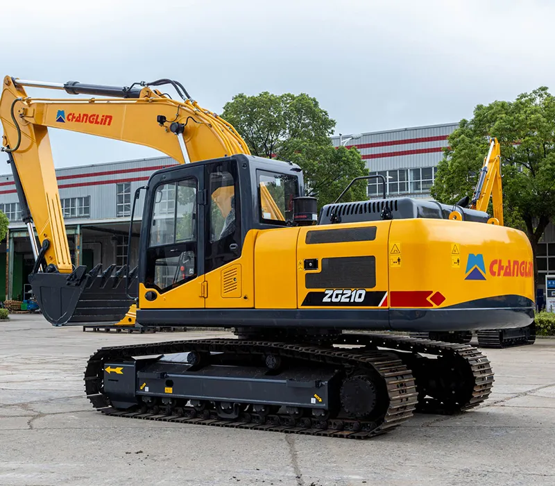 Pelle sur Chenilles ZG210(D)