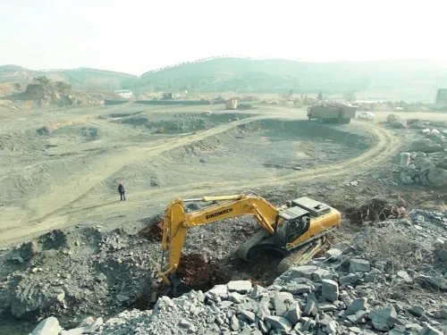 Tranchées pour câbles souterrains